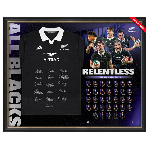 ALL BLACKS サイン入り集合写真ポスター ALL BLACKS サイン入り集合