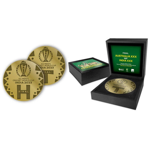 Australia 2023 ICC Mens World Cup Champions Official Replica Boxed Final Coin - 5686