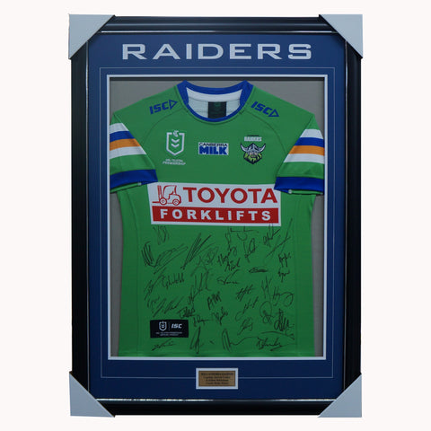 Canberra Raiders Football Club 2023 NRL Official Team Signed Guernsey - 5435