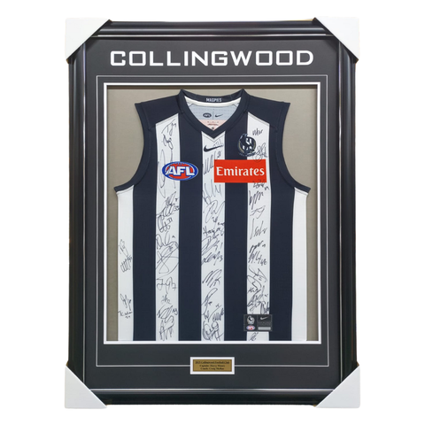 Collingwood Football Club 2025 AFL Official Team Signed Guernsey - 7014