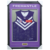 Fremantle Dockers Football Club 2025 AFL Official Team Signed Guernsey - 7020