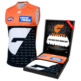 GWS Giants Football Club 2025 AFL Official Team Signed Guernsey - 7021