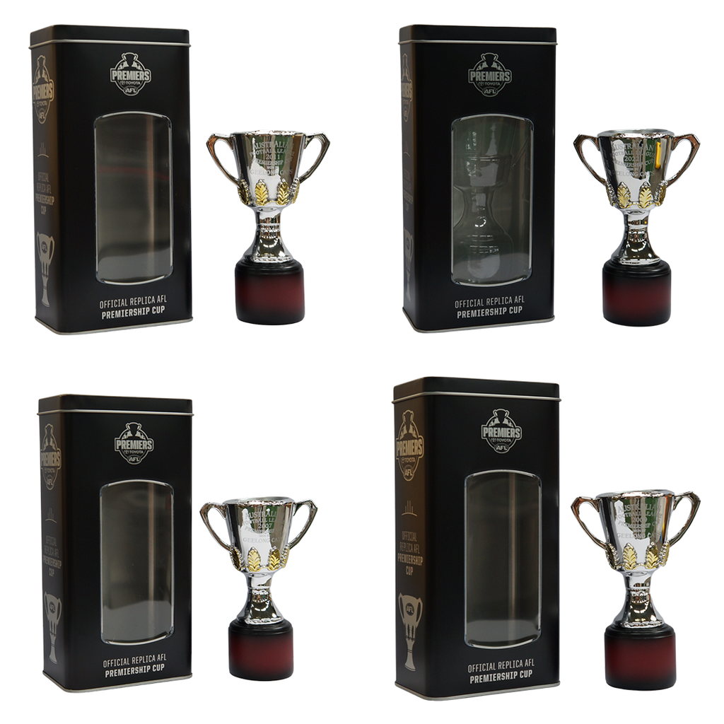 Geelong Package 2022, 2011, 2009 & 2007 Official AFL Replica Premiership Cup - 5746