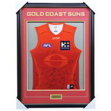 Gold Coast Suns Football Club 2025 AFL Official Team Signed Guernsey - 7022