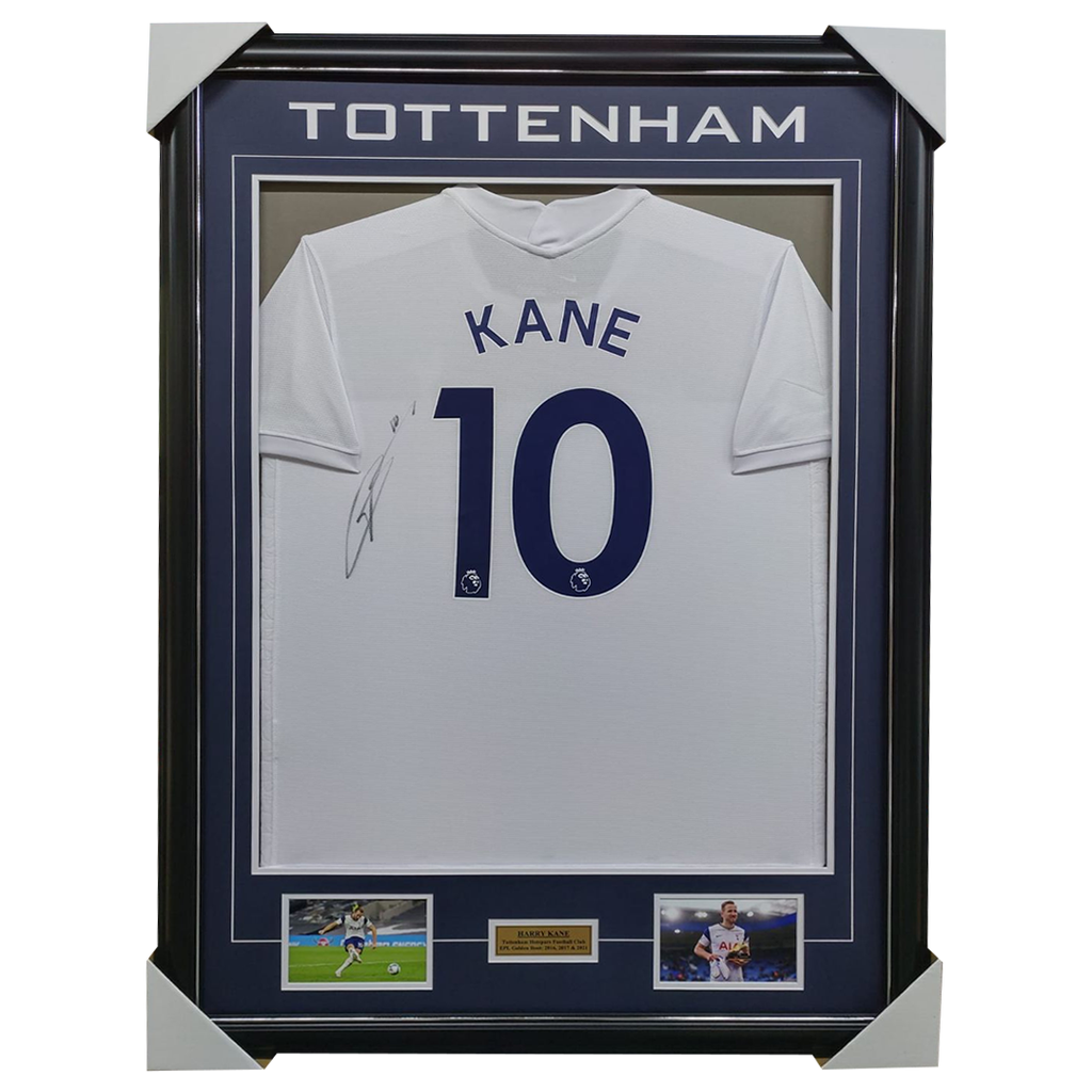 Harry Kane Signed Tottenham Hotspurs Jersey Framed With Photos + COA - 5027
