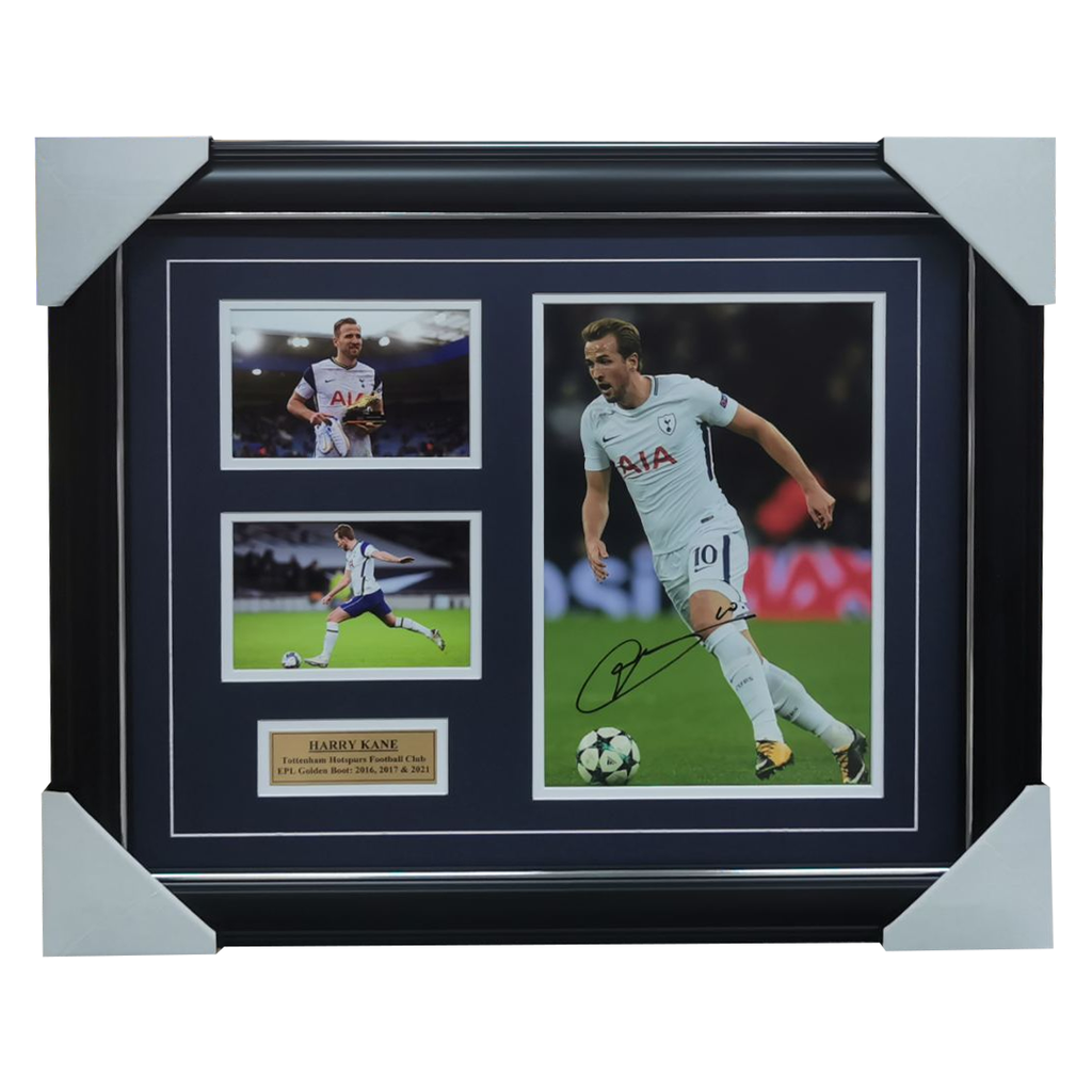 Harry Kane Signed Tottenham Hotspurs Photo Collage Framed + COA - 5028