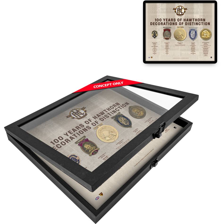 Hawthorn Official AFL Window Frame Decorations of Distinctions - 7241