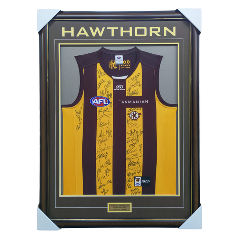 Hawthorn Football Club 2025 AFL Official Team Signed Guernsey - 7033