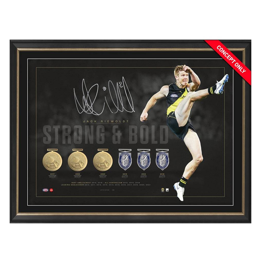 Jack Riewoldt Signed Lithograph Framed - 5583