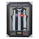 Jamie Elliott Collingwood 2023 AFL Premiers Signed Official Jumper Framed - 6084