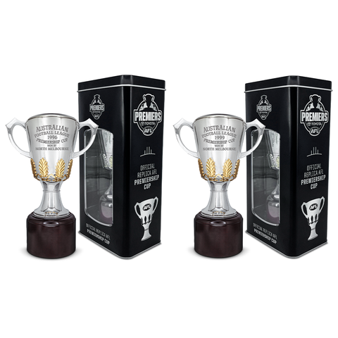 North Melbourne 1996 & 1999 Official AFL Replica Premiership Cup - 7161