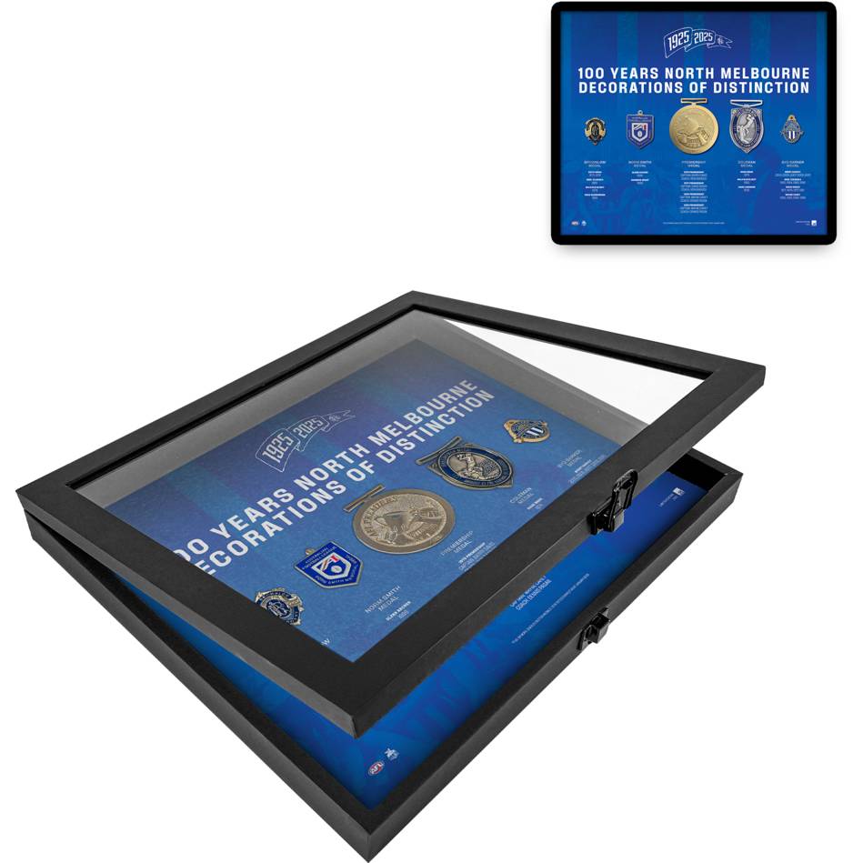 North Melbourne Official AFL Window Frame Decorations of Distinctions - 7240