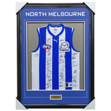 North Melbourne Kangaroos Football Club 2025 AFL Official Team Signed Guernsey - 7025