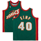 Shawn Kemp Signed Seatle Supersonics Official NBA Fanatics Jersey - 5671