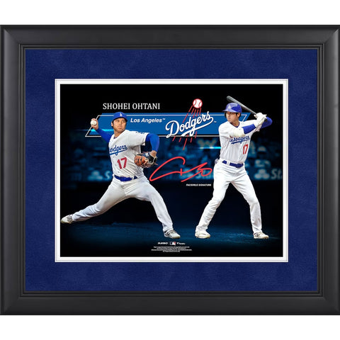 Shohei Ohtani Los Angeles Dodgers MLB Official Framed 11" x 14" Spotlight Collage - 5852