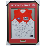 Sydney Swans Football Club 2025 AFL Official Team Signed Guernsey - 7018