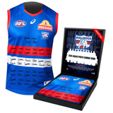 Western Bulldogs Football Club 2025 AFL Official Team Signed Guernsey - 7030