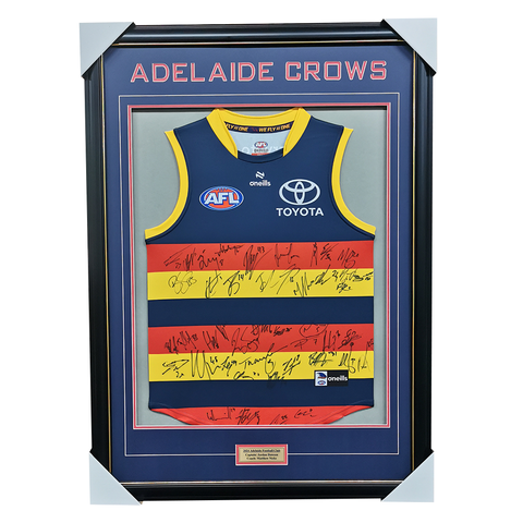 Adelaide Football Club 2024 AFL Official Team Signed Guernsey - 5818