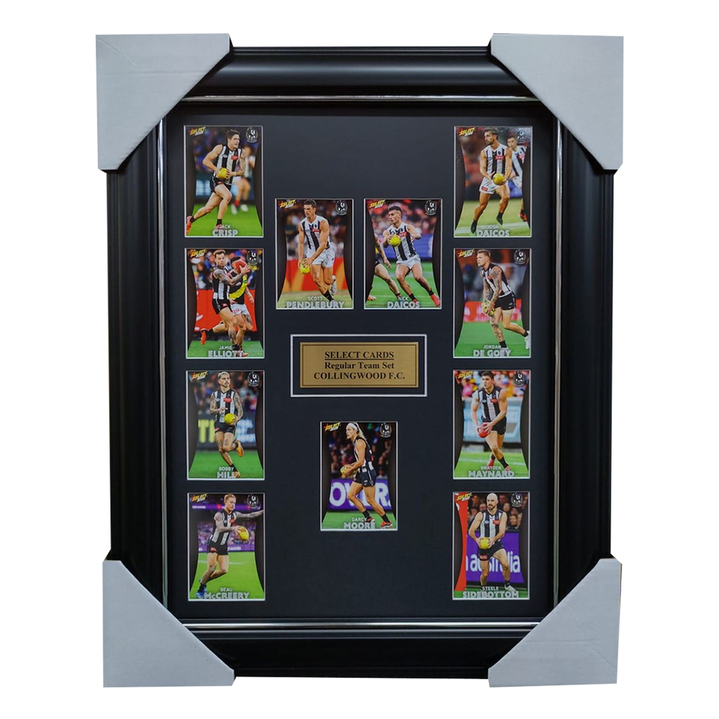 Collingwood 2025 Select Card Team Set Framed - 7058