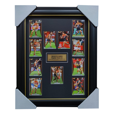 Greater Western Sydney 2025 Select Card Team Set Framed - 7062