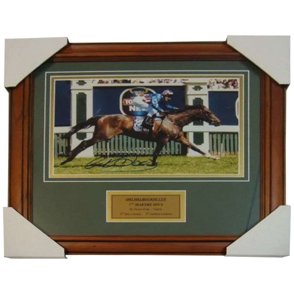 2003 Melbourne Cup Winner Makybe Diva Signed