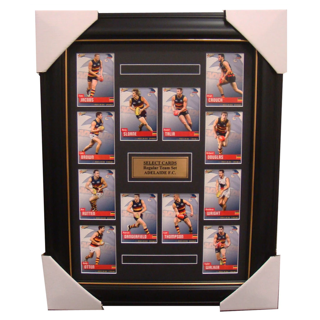 Adelaide 2014 Limited Edition Select Cards Set Framed - Dangerfield, Sloane - 1702
