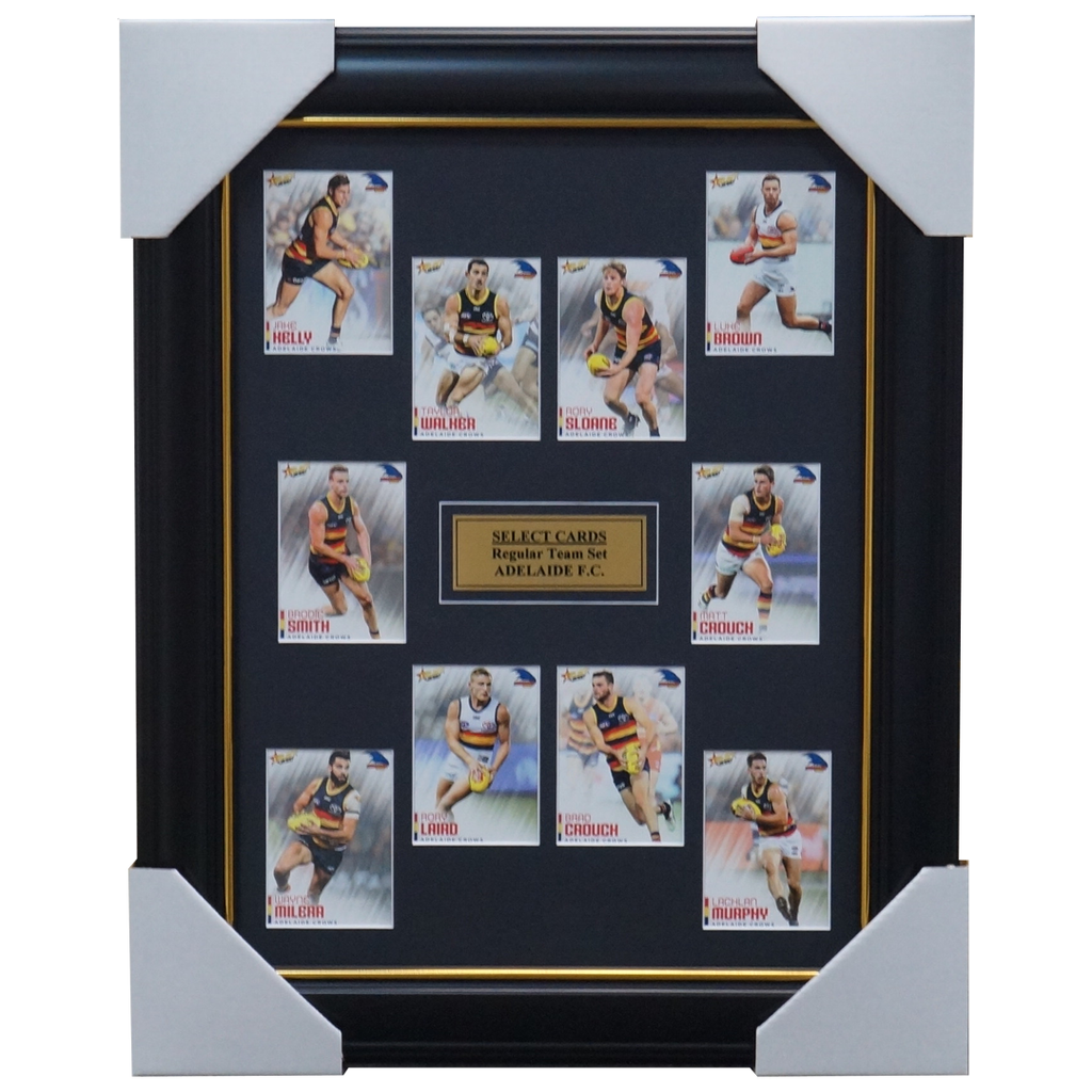 Adelaide Crows 2020 Select Card Team Set Framed Taylor Walker Rory Sloane - 3991