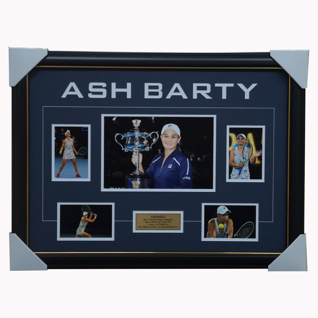 Ash Barty 2022 Australian Open Grand Slam Champion Collage Framed - 4999