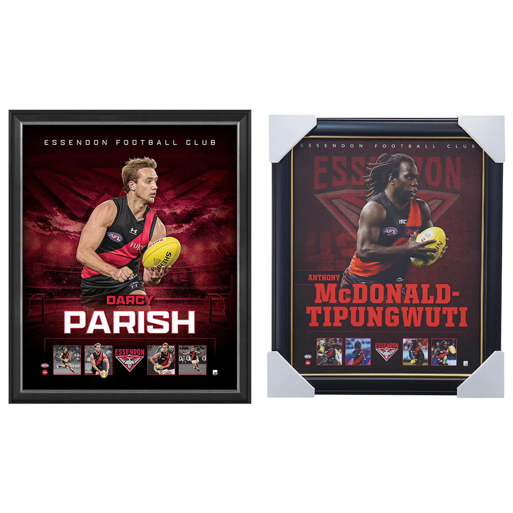 Essendon Package Official Licensed Afl Prints Framed Parish Tipungwuti - 4790