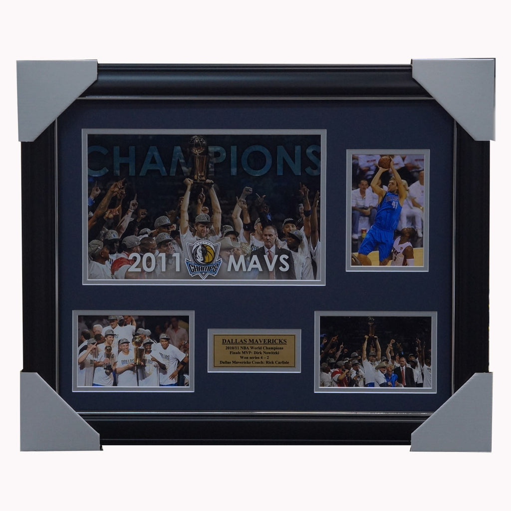 Dallas Mavericks 2010/11 Nba Champions Photo Collage Framed - 3489