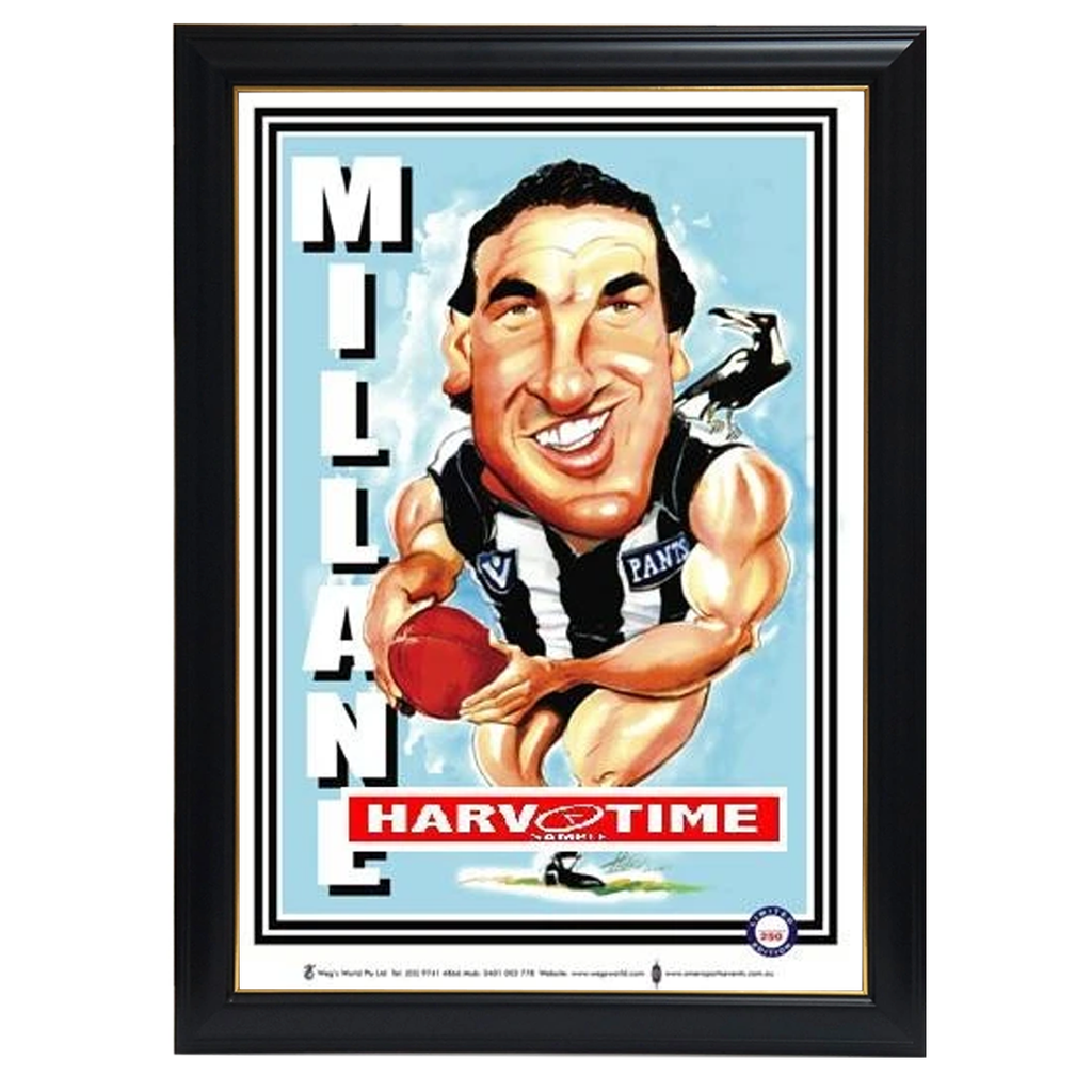 Darren Millane, Harv Time Print Framed - 4301