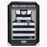 Geelong Cats Football Club 2021 AFL Official Team Signed Guernsey - 4700