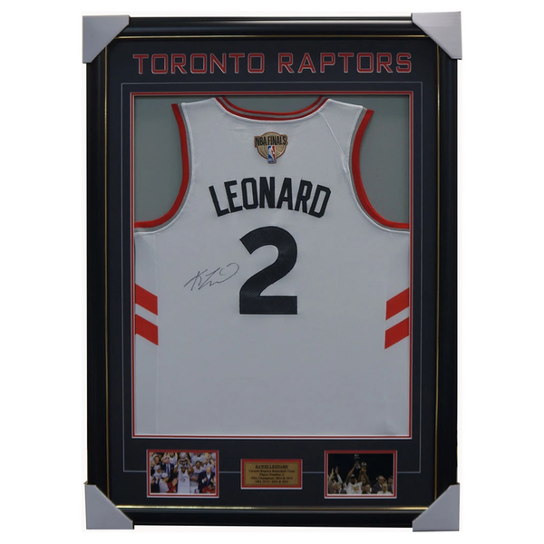 Kawhi Leonard Signed Toronto Raptors 2019 Nba Champions Jersey