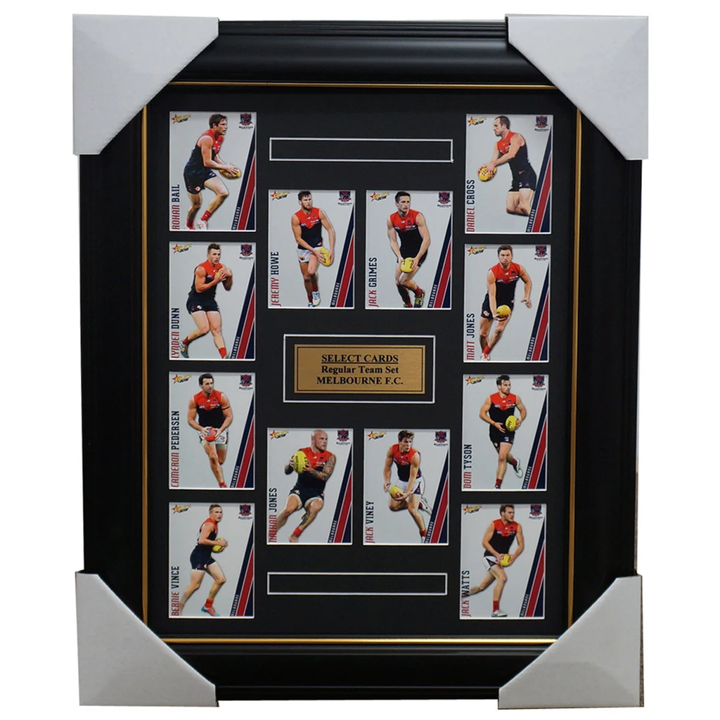 Melbourne 2015 Select Card Team Set Framed Jack Grimes Nathan Jones Jack Viney - 1023