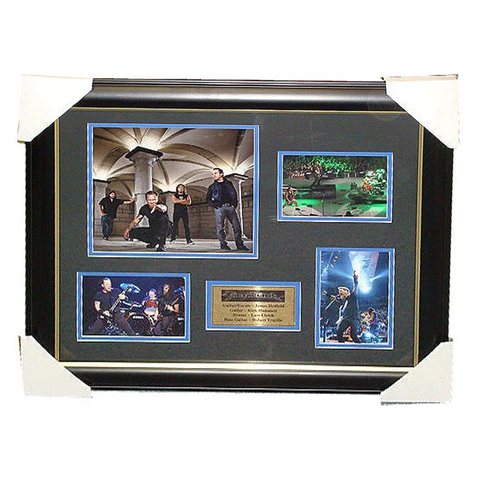 Metallica Photo Collage Framed with Plaque - 2801