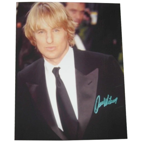 Owen Wilson Signed Photo Framed With Plaque - 2795 – HT Framing