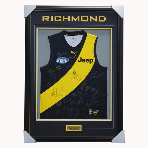 Richmond Football Club 2020 Afl Official Team Signed Guernsey Framed - 4141