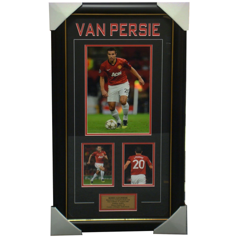 Robin Van Persie Manchester United Collage Framed - 1525