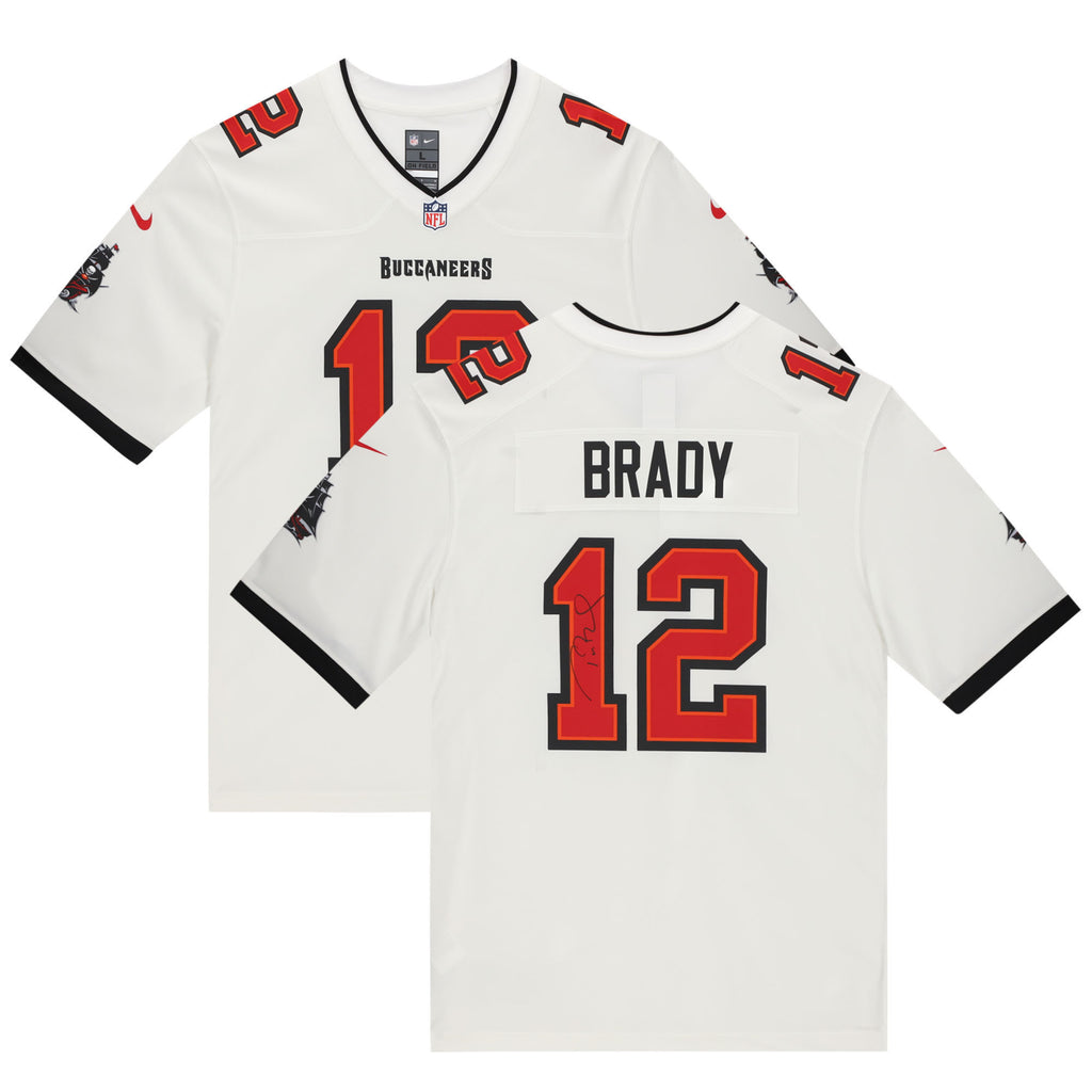 Tom Brady Tampa Bay Buccaneers Offiial Fanatics White Replica Jersey Superbowl Champions - 4624