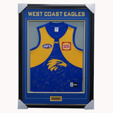 West Coast Football Club 2020 Afl Official Team Signed Guernsey - 4144
