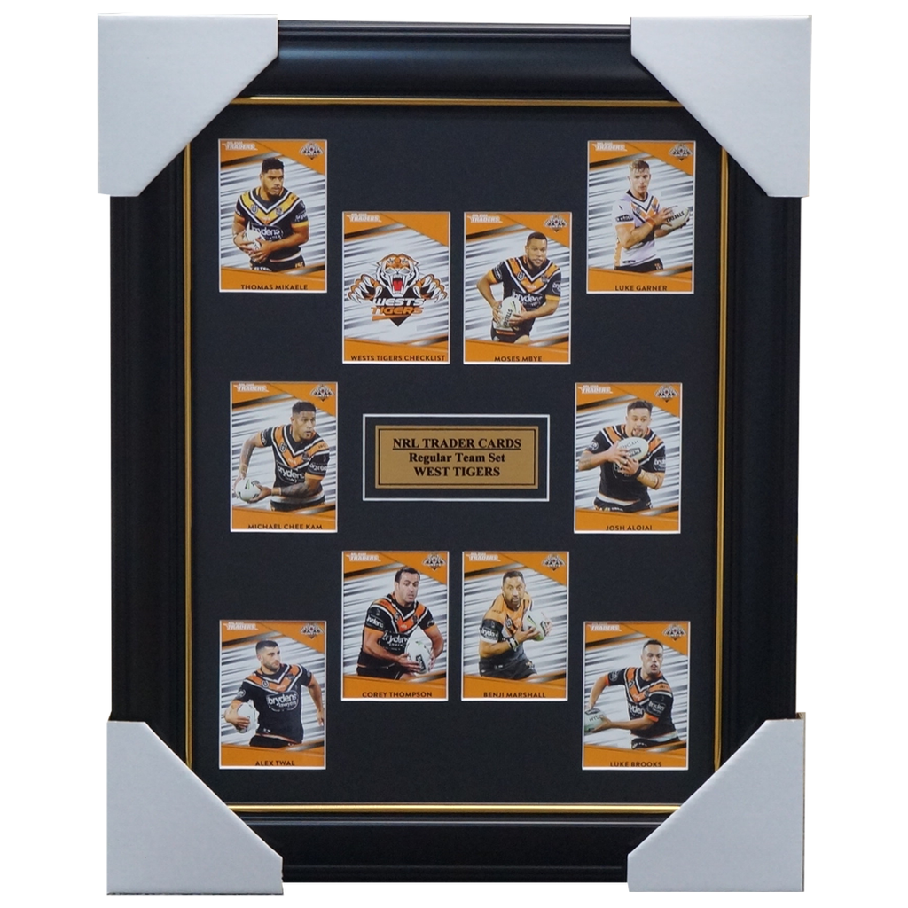 2020 Nrl Traders Cards West Tigers Team Set Framed Thompson Marshall Chee-kam - 4051