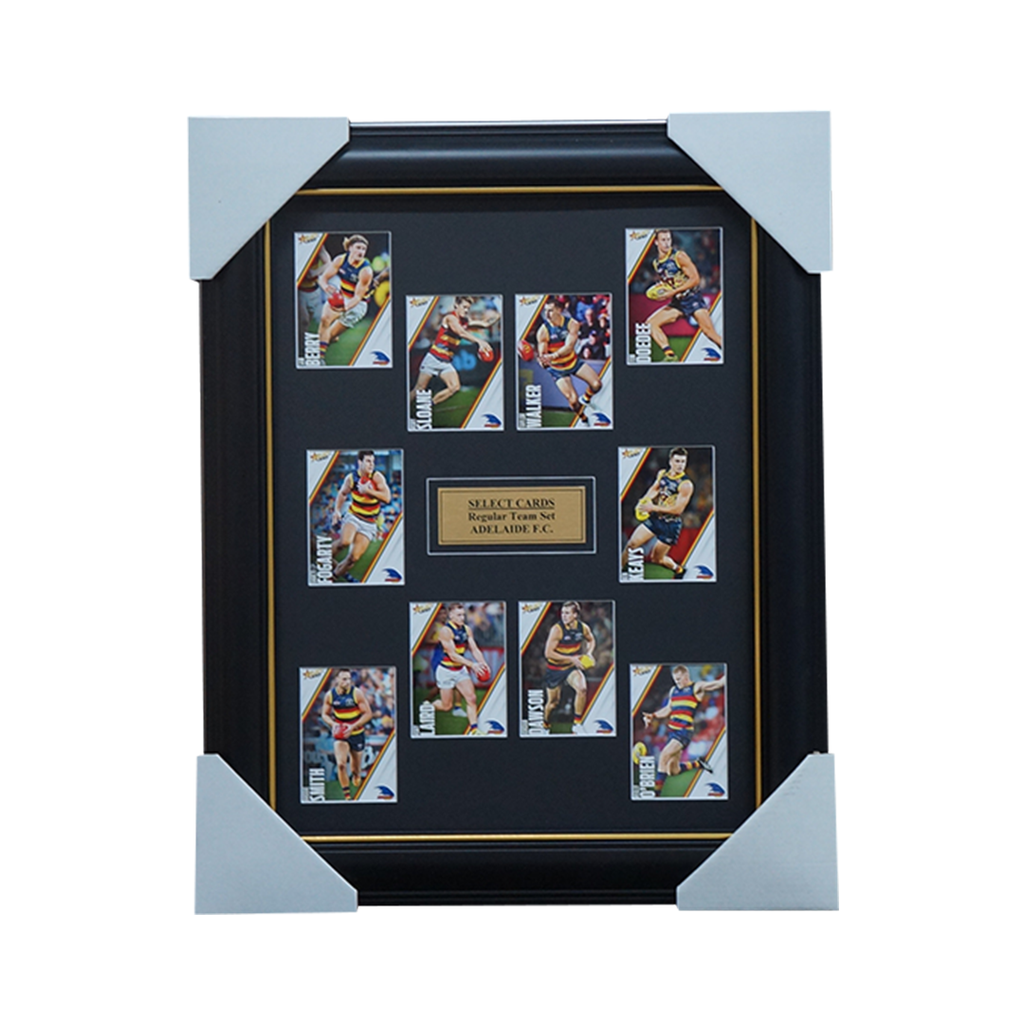 Adelaide Crows 2023 Select Card Team Set Framed Taylor Walker Rory Sloane - 5391