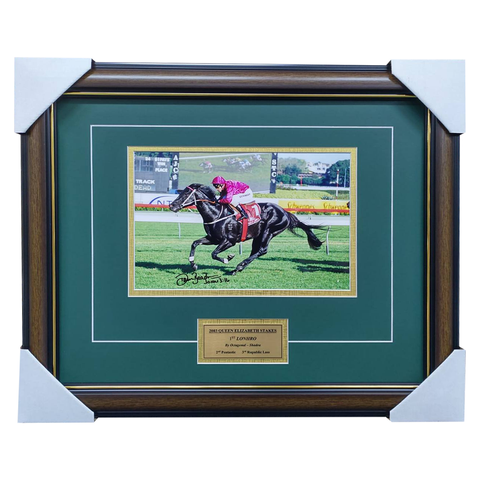 2003 Queen Elizabeth Stakes Winner Lonhro Signed Darren Beadman - 2808