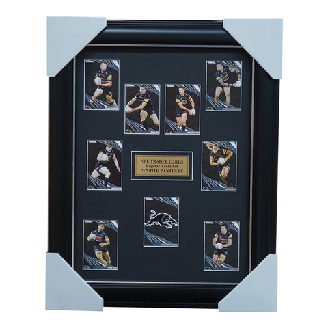 2024 NRL Traders Cards Penrith Panthers Team Set Framed - 5792