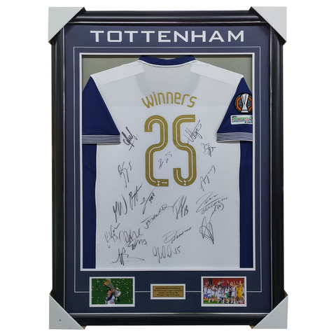 2025 Europa Champions Team Signed Jersey Framed - 7352