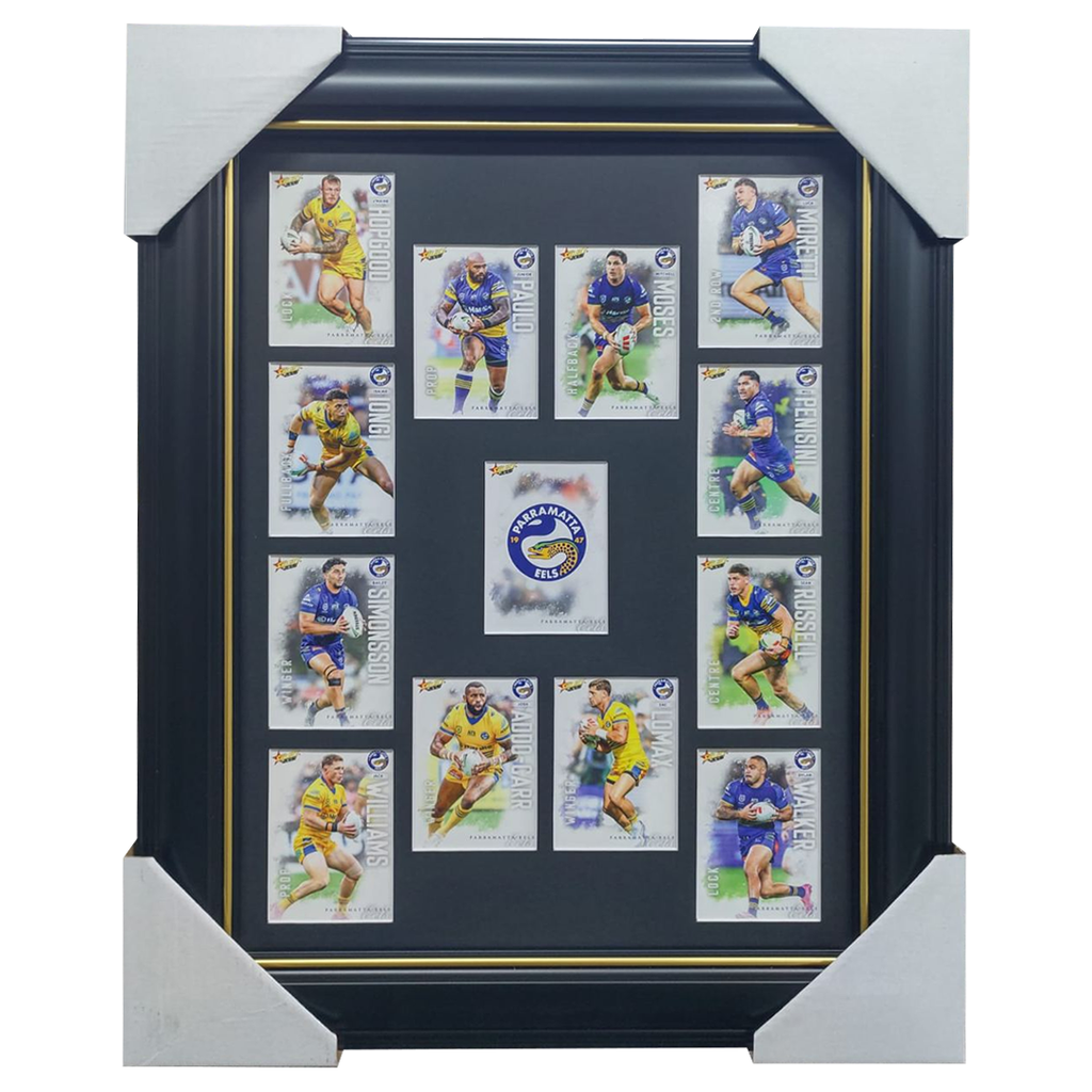 2026 Select NRL League Heroes Parramatta Eels Team Set Framed - 7381