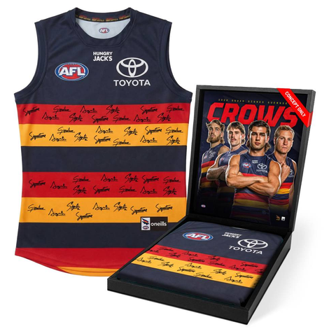 Adelaide Crows 2026 Squad Signed Guernsey - 7421