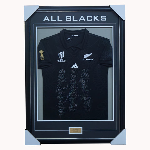 All Blacks 2023 World Cup Official Squad Signed Jersey - 5597
