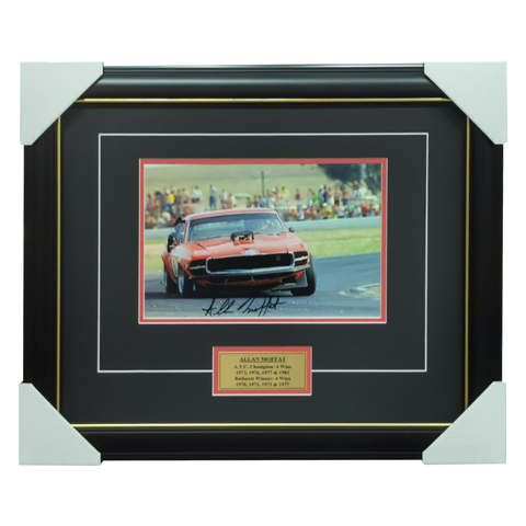 Allan Moffatt Ford Signed Photo Framed - 7243