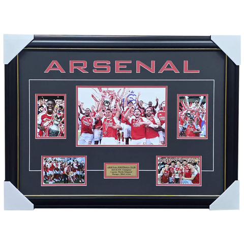 Arsenal 2025/26 EPL Champions Photo Collage Framed - 7532